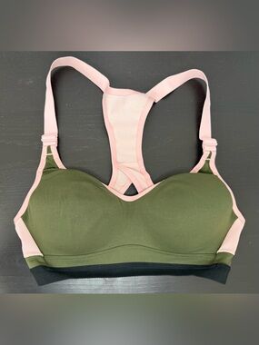 Victoria Sport Incredible By Victoria's Secret Sport Bra Size 32B Green Pink